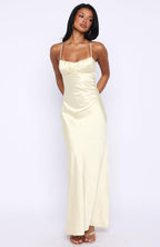Change Locations Maxi Dress Lemon