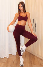 Charge Seamless Leggings Merlot