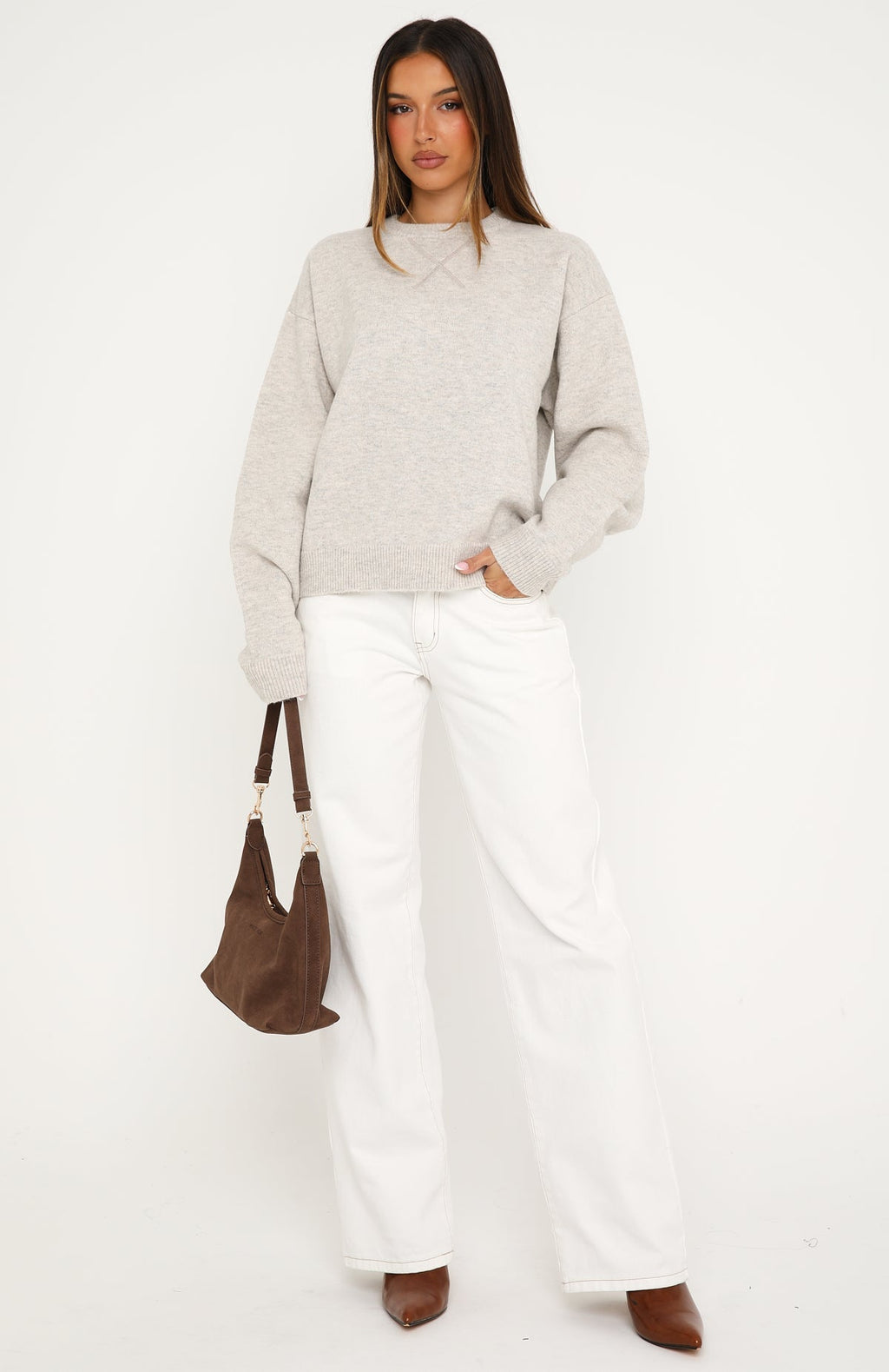Chrishelle Knit Sweater Oat