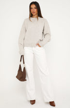 Chrishelle Knit Sweater Oat