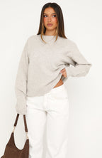 Chrishelle Knit Sweater Oat