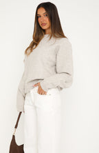 Chrishelle Knit Sweater Oat