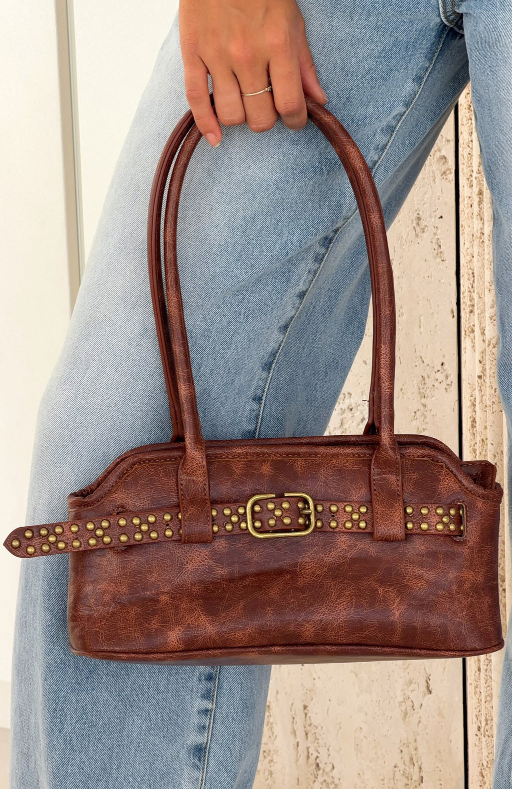 Christie Shoulder Bag Vintage Chocolate