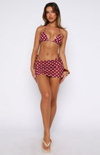 Coastal Breeze Mini Skirt Sangria Spritz