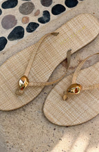 Colt Thong Sandals Natural