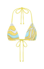 Coolum Reversible Bikini Top Lemontini Fizz