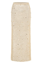 Dance With You Crochet Maxi Skirt Sand