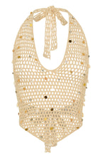 Dance With You Crochet Top Sand