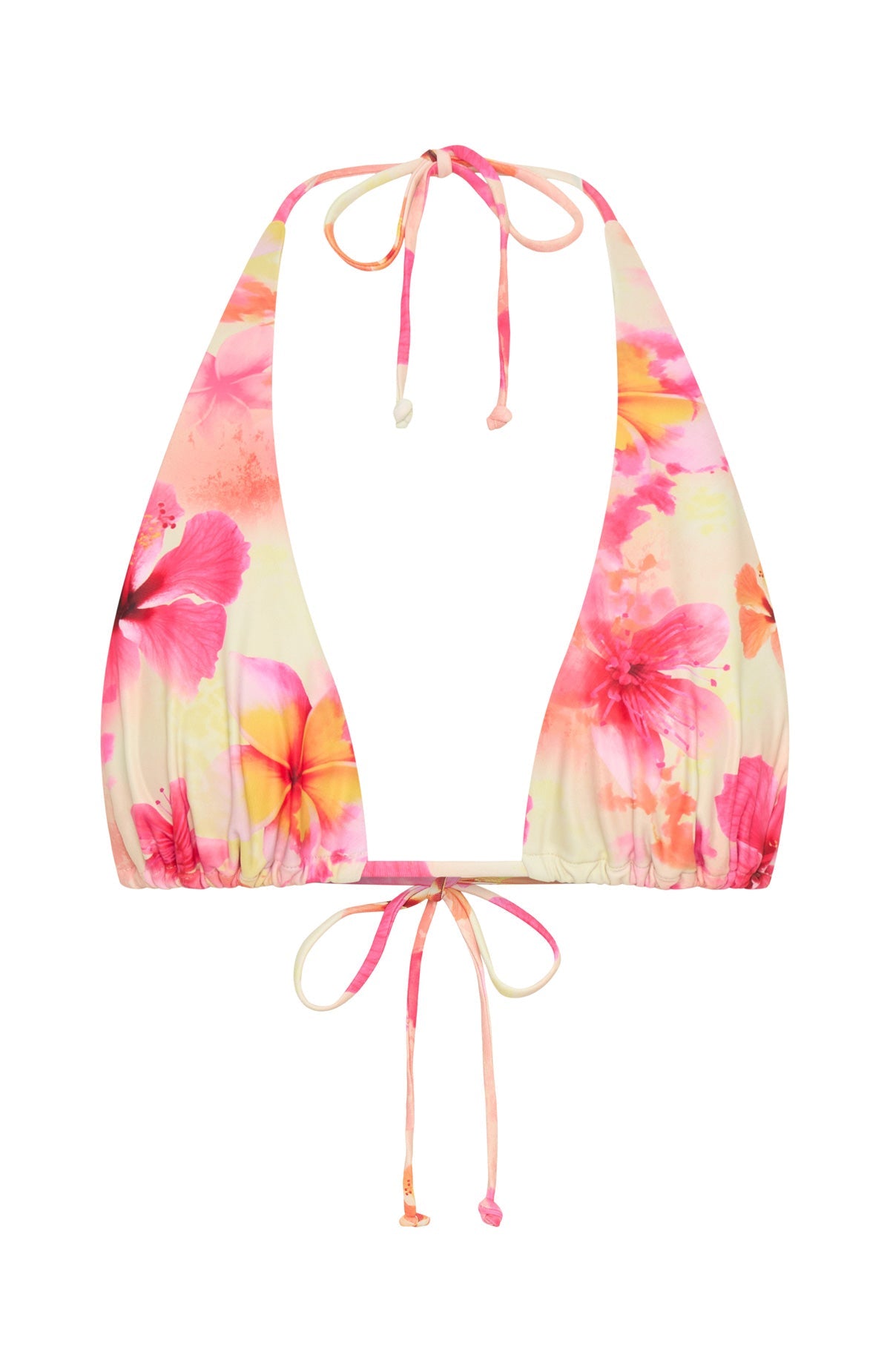 Danica Bikini Top Hibiscus Heatwave