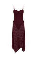 Darling Girl Midi Dress Port