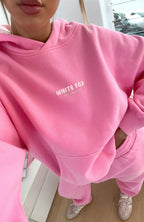 Daydreamers Nadia Oversized Hoodie Bubblegum