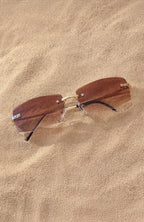 Ellis Sunglasses Gold/Chocolate