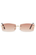 Ellis Sunglasses Gold/Chocolate