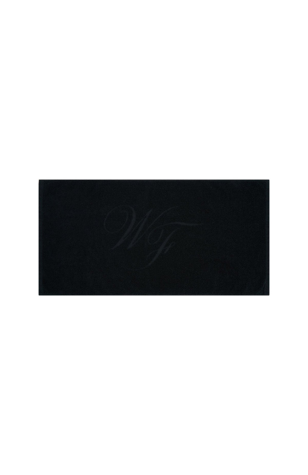 Feeling Fresh Gym Towel Black
