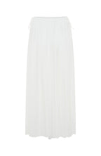 Flounce Flirt Maxi Skirt White