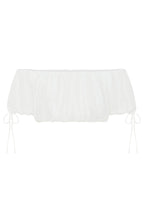 Flounce Flirt Top White