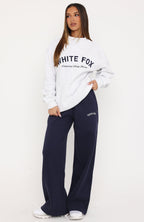 Found It Out Mock Neck Sweater Grey Marle