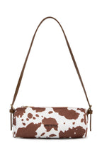Gannon Shoulder Bag Faux Cow Hide