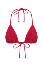 Golden Hour Bikini Top Cherry Red
