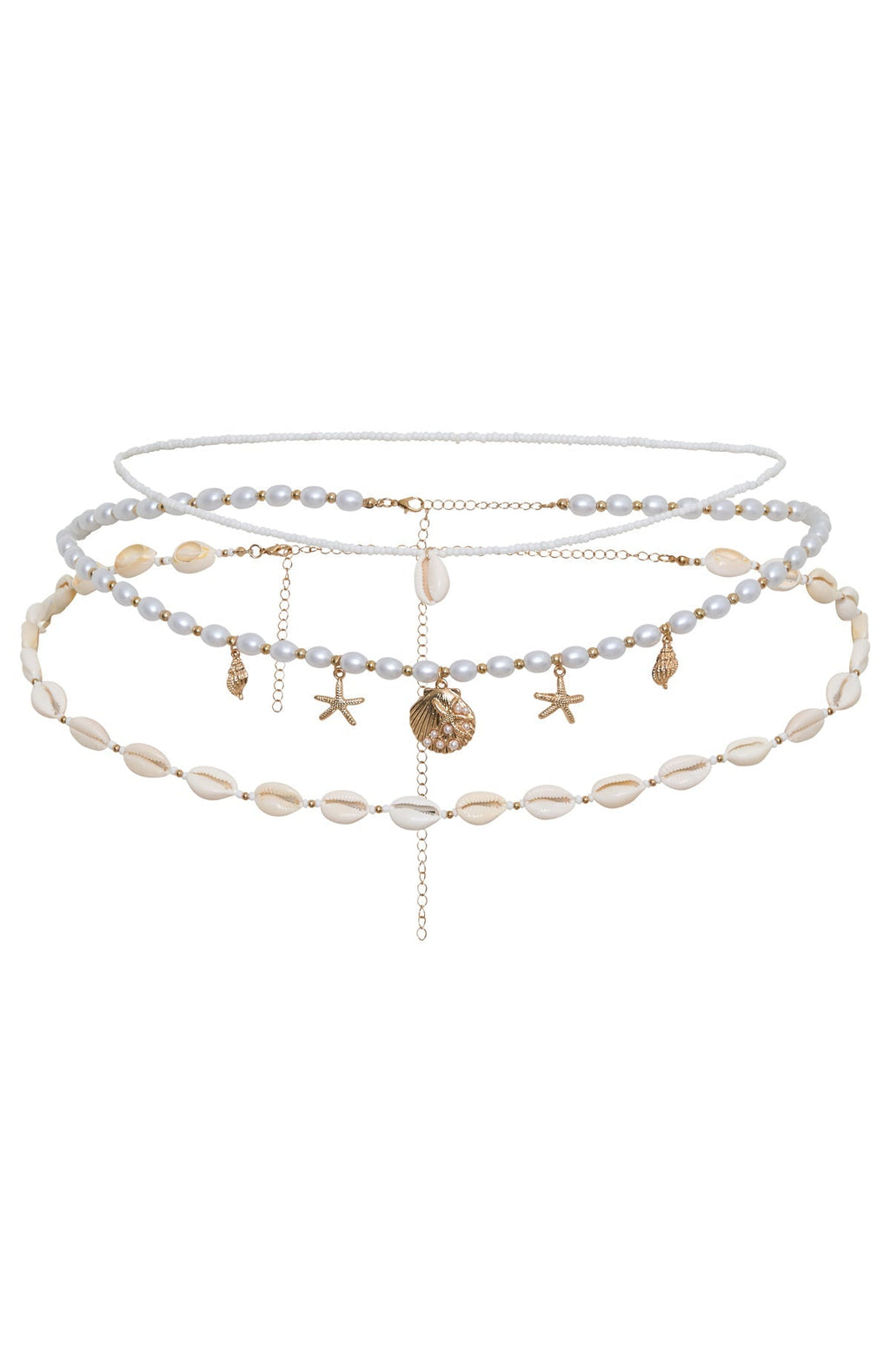Haruko Body Chain White