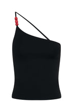 Here For Fun Top Black