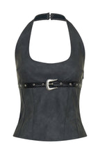 In The Crowd Bustier Charcoal