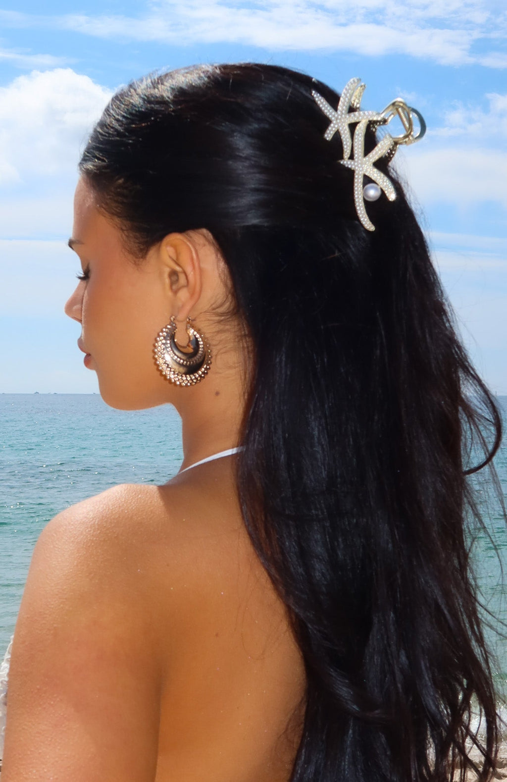 Ingrid Hair Clip Gold