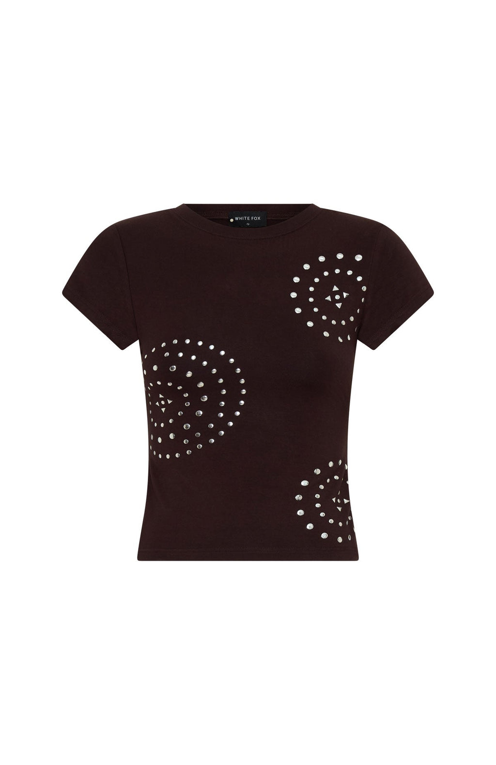 It Will Work Out Studded Top Dark Chocolate