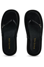 Jannali Platform Thong Sandals Black