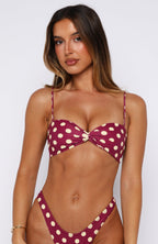Kaya Bikini Top Sangria Spritz
