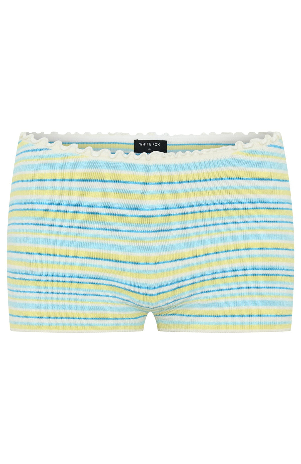 Kiss Me Sweet Knit Shorts Seaside Stripe