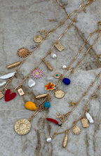 Leila Necklace Set Gold