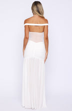 Let's Get Married Maxi Dress Off White