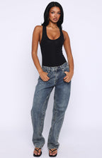 Lights Down Low Bodysuit Black