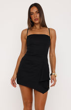 Lose Our Minds Mini Dress Black