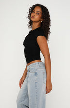 Love Is The Answer Top Black