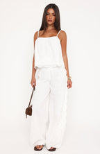 Love Me Or Not Top White