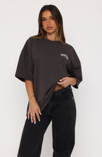 Made For The Heat Oversized Tee Charcoal