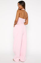 Make It Or Break It Barrel Leg Sweatpants Pink