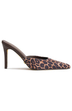 Monti Mules Leopard/Chocolate