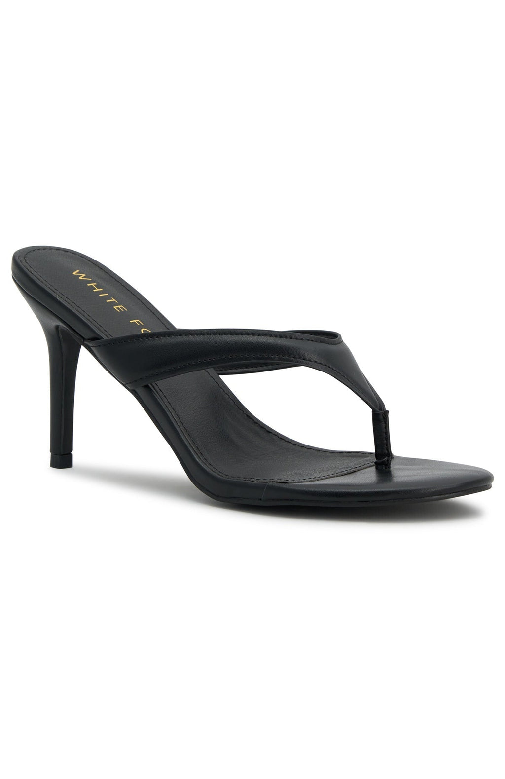 Narell Thong Mules Black