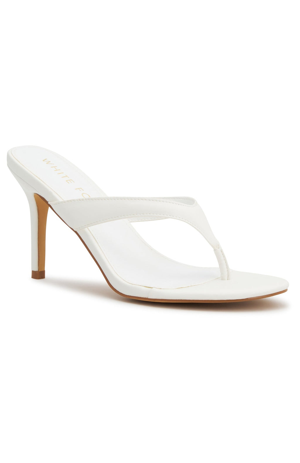 Narell Thong Mules White