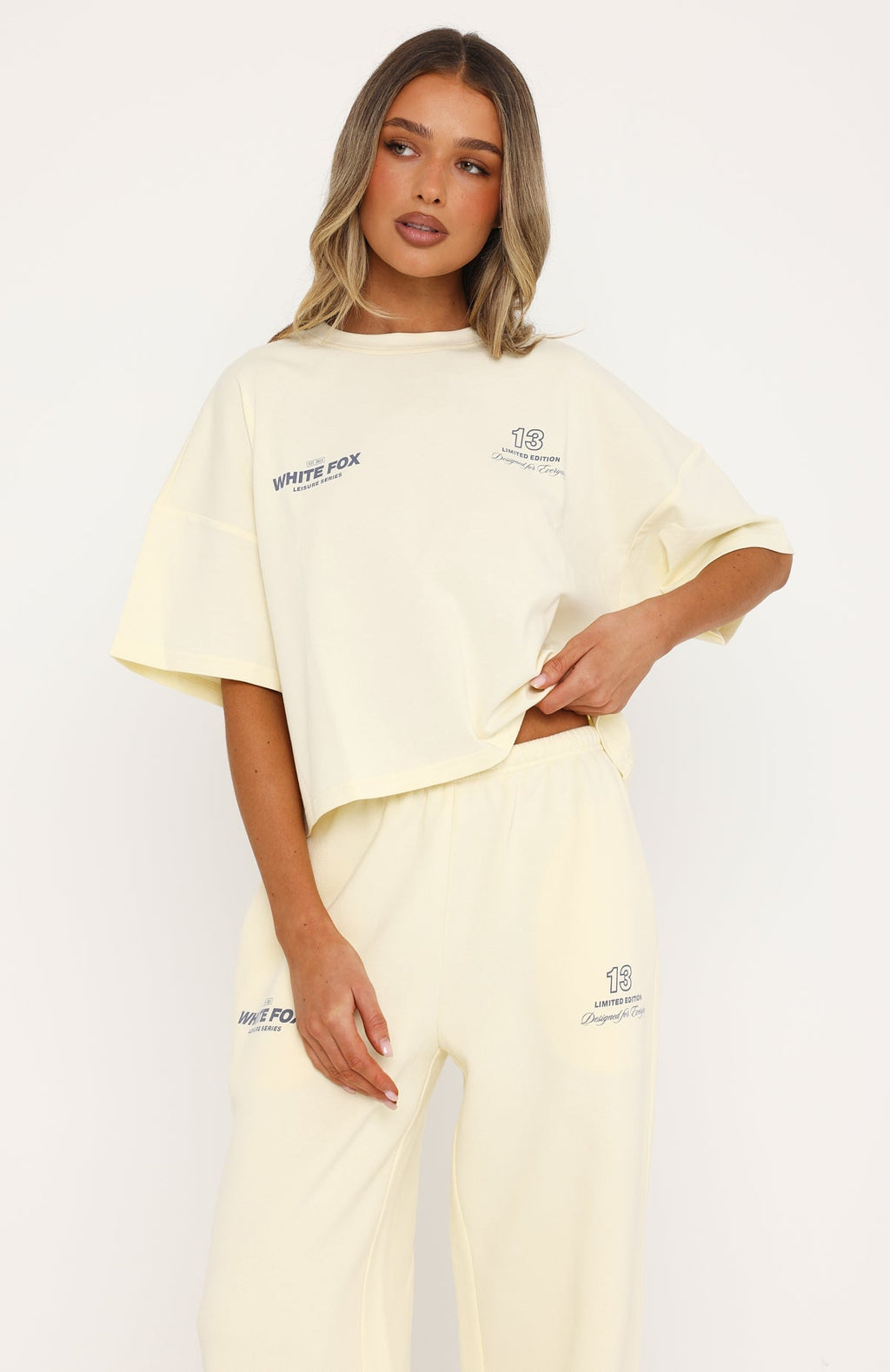 Never Missed Boxy Oversized Tee Butter