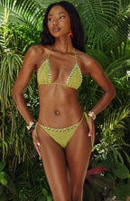 Mysti Crochet Beaded Bottoms Kiwi