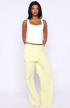 Off Beat Pants Lemon