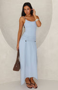 Off Duty Muse Maxi Dress Slate