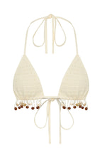 One More Time Crochet Top Off White