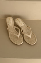 Orion Thong Kitten Mules Oat