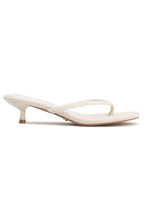 Orion Thong Kitten Mules Oat