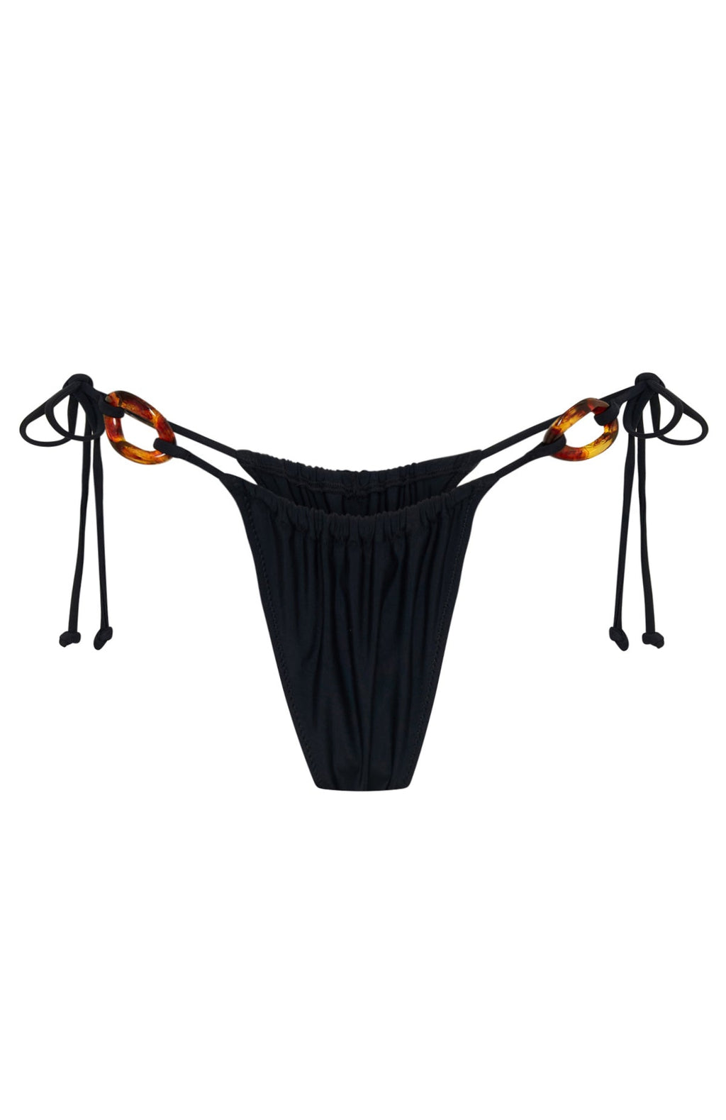 Paradise Drift Bikini Bottoms Black